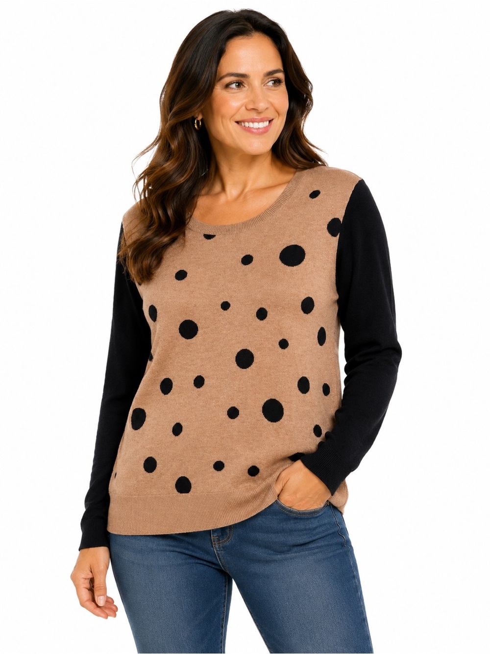 Halogen Warm Camel Pullover Sweater